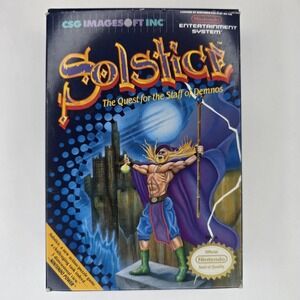 Solstice: The Quest for the Staff of Demnos (Nintendo Entertainment System,...